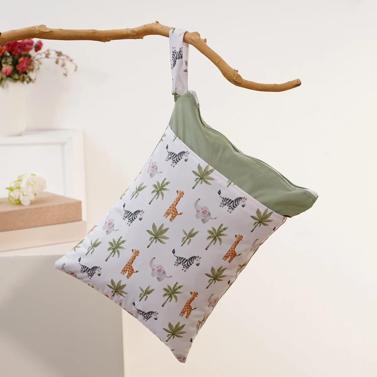 Kangobaby # La mia vita morbida # Borsa portaoggetti lavabile riutilizzabile per coperta per bambini Borsa da viaggio multifunzionale facile da trasportare Dimensioni 30x40 cm