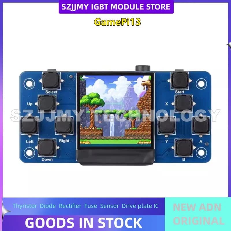 Raspberry Pi 1.3 inch color screen 65K handheld LCD game console with speaker prisma 3D effect NEW ORIGINAL IN MAGAZZINO
