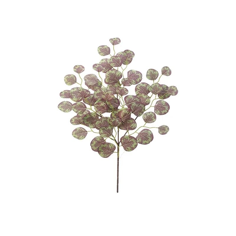 Green aloe 6 pieces artificial 4 leaves branch of eucalyptus green plants floral decoration for office simulation eucalyptus plant leaf