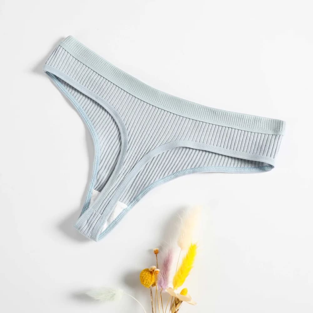 1PCS G-string Panties Cotton Women's Underwear Sexy Panties Female Underpants Thong Solid Color Pantys Lingerie M-XL Design