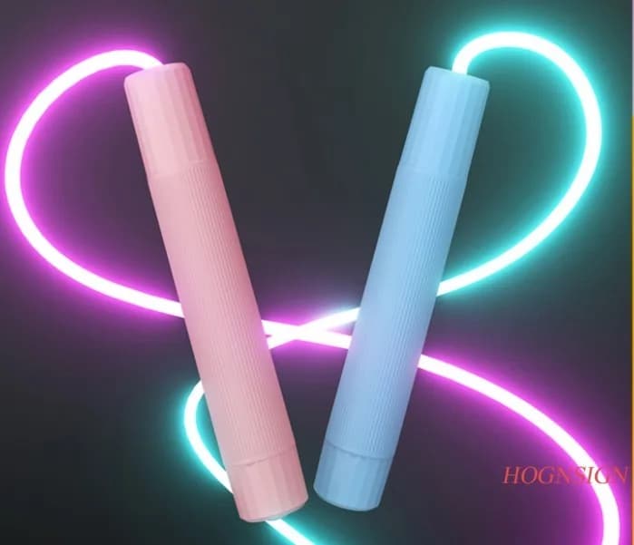 Children's Light Jumping Corda, kindergarten beginners, jump rope with fluorescent night light for adults