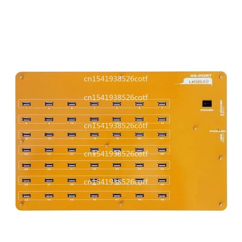 Industrial Grade 49 Port High-Speed Hubs/Charger With Data Transmission USB 2.0