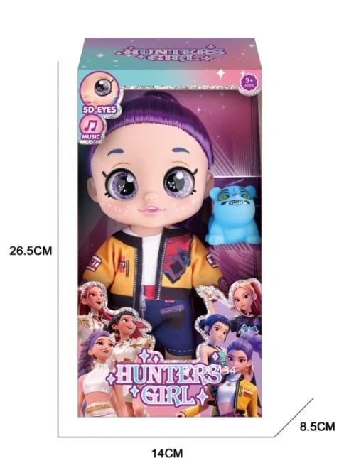 Bambole Anime Kpop da 10 Pollici con Occhi 5D, Giocattoli Musicali con Cinque Articolazioni Mobili, Spedizione Rapida, Regalo di Compleanno per Bambini e Bambine