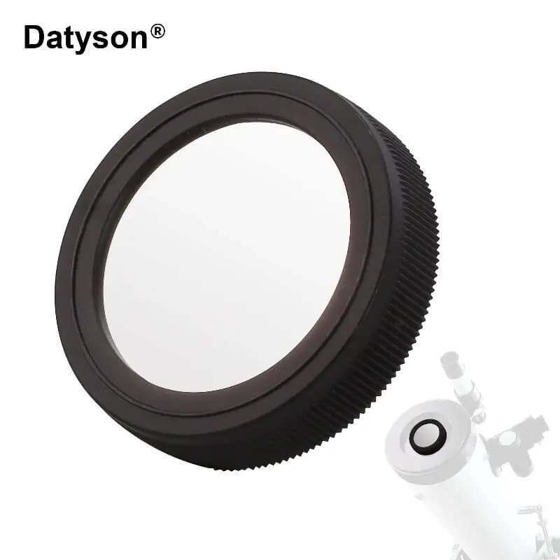 Datyson Solar Eclipse Filtro per telescopio, filtro della luce, telescopio e pellicola di sicurezza solare si adattano in modo sicuro, adatto per telescopi con un diametro interno di 49,5 mm