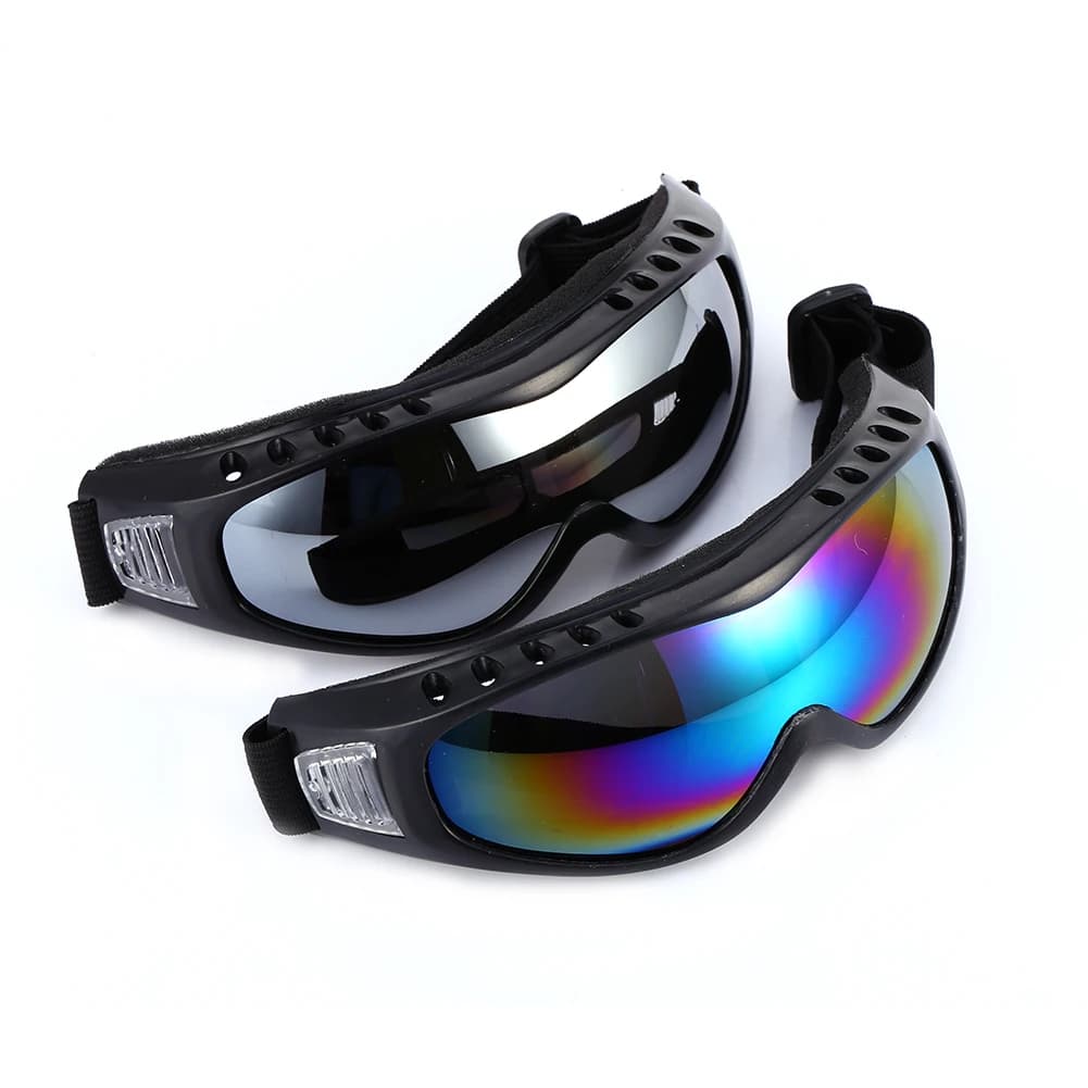 Occhiali da sci con lenti polarizzate magnetiche a doppio strato Sci antiappannamento UV400 Occhiali da snowboard Uomo Donna Occhiali da sci Custodia per occhiali