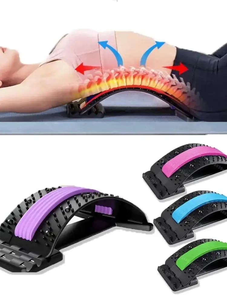 Massaggiatore Magnetico per Schiena, Rilassante Muscolare, Correttore di Postura, Stretcher per Colonna Vertebrale, Supporto Lombare, Sollievo dal Dolore