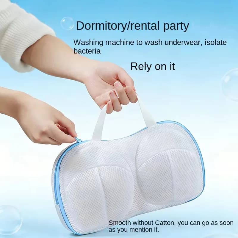Fine Mesh Bra Underwear Laundry Bag Polyester Machine-Wash Special Bra Bags Prevent Twisting Deformation Protect Brassiere Pouch