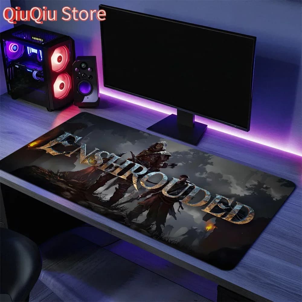Gioco E-Entrudito Mouse Pad Tastiera ergonomica da ufficio in gomma PC antiscivolo Anti-caduta Casa personalizzata Miglior prezzo Tappetino da scrivania grande