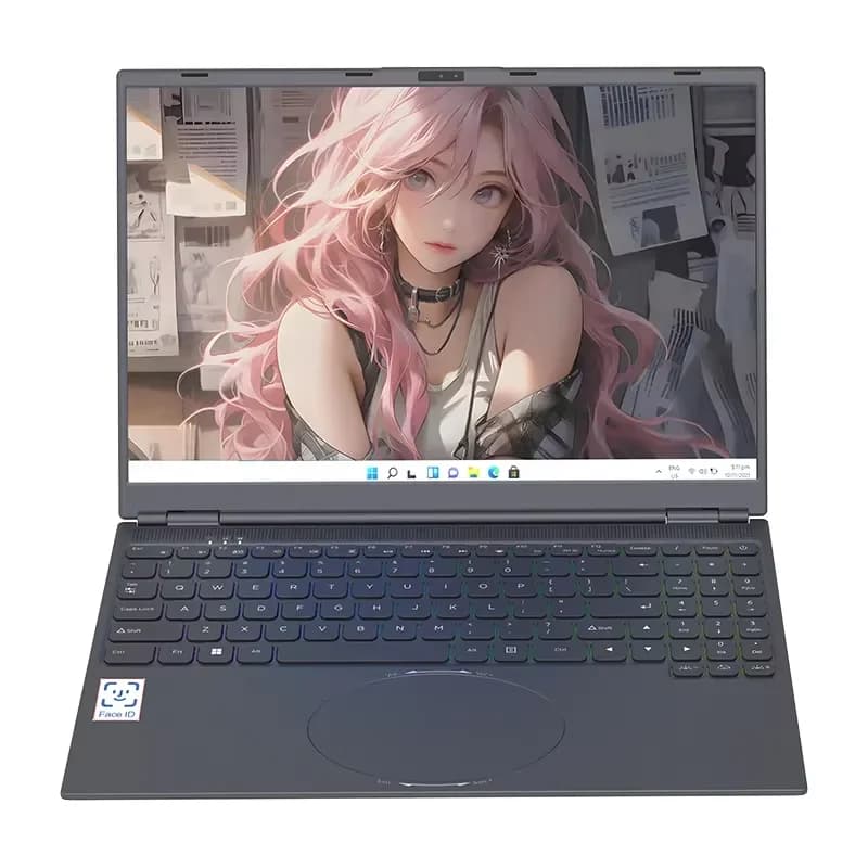 Laptop da gioco Intel i3-8109U Fino a 3,6 GHz Notebook IPS da 16,0 pollici 16 GB DDR4 128 GB - SSD da 1 TB Compute Windows 11 Pro