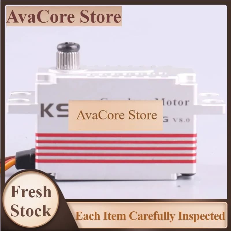 AvaCoreKST DS1509MG V8.0 12.8KG Metal Gear Coreless Digital Servo For RC Model Car Boat Robot Arm Helicopter Airplane Parts
