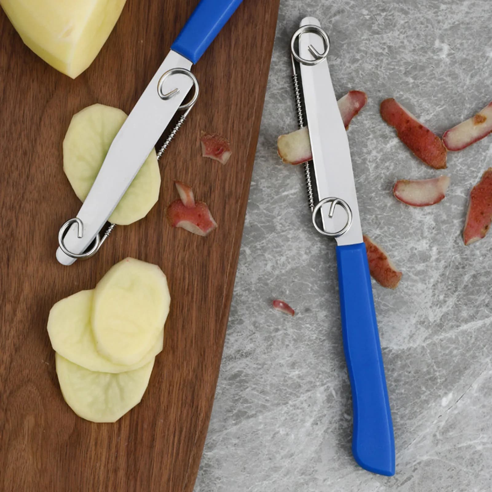Cutlery knife for fruit and vegetables swallow tail Lama triangolare Stainless Steel Kitchen Tools for Fruit Plate DIY 22 cm