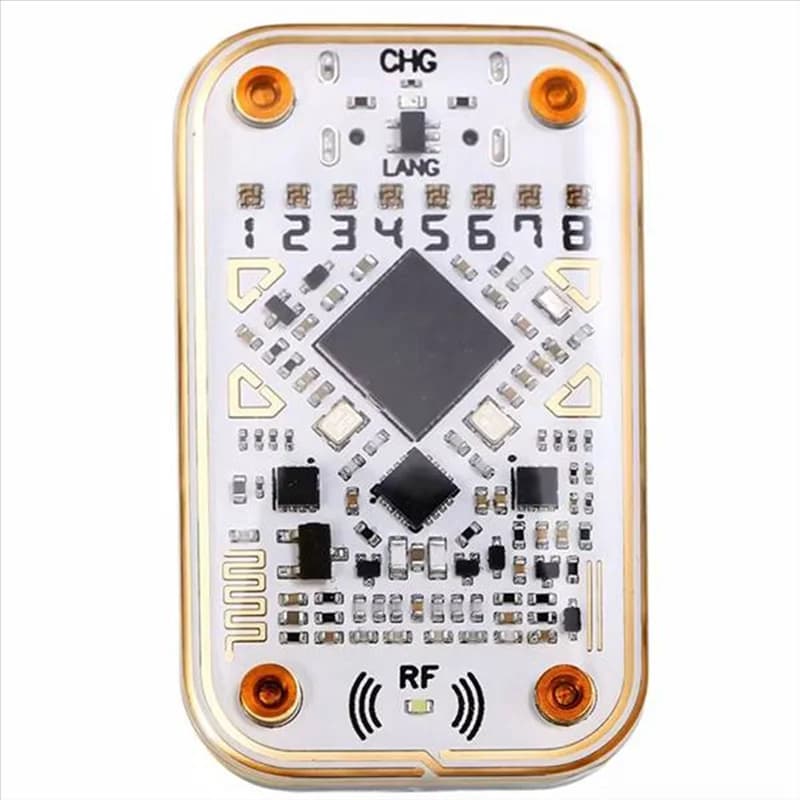 B29C-Chameleon Ultra RFID Smart Chip Readerr+4XCUID 3XUID Keychain Smart Card Emulator 125K 13.56M IC ID NFC Card Decoder