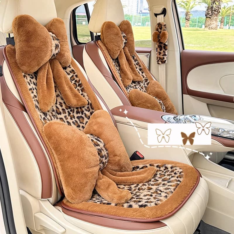 Nuovo cuscino per poggiatesta per Auto Bowknot adorabile supporto per la testa del sedile automatico cuscino per la protezione del collo peluche automobili kit per Auto per il riposo lombare