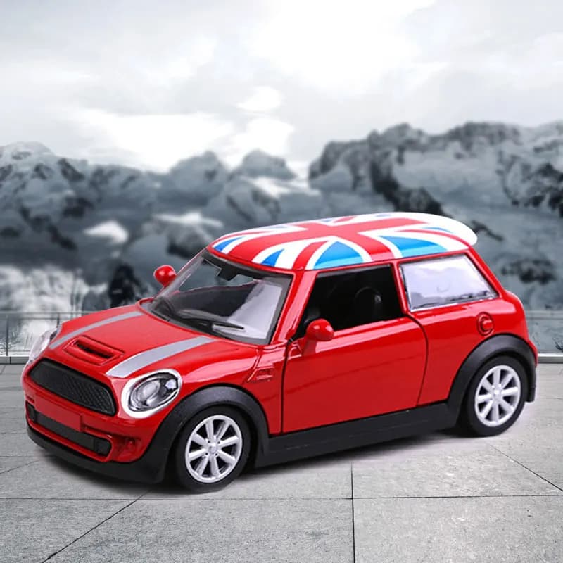Modello pressofuso Modello di auto in lega Modello di auto giocattolo per bambini Pendolo Power Car Giocattolo per ragazzo