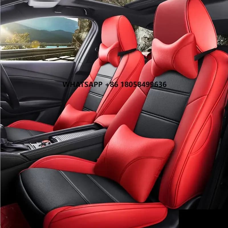 Seat cover for cars SUV derision with 5 seats + pillows Complete front and back set + cushions Accessories for cars