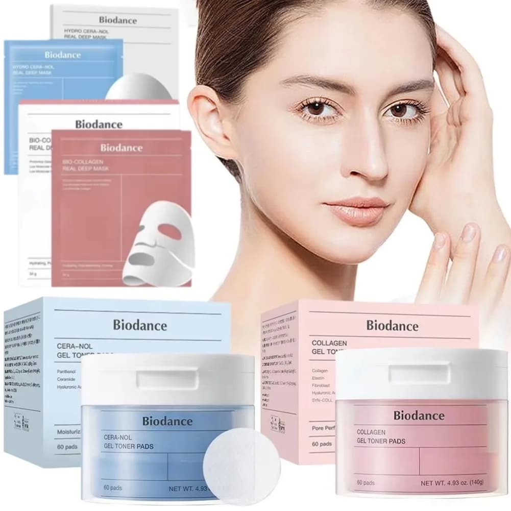 Biodance Collagen Moisturizing Care Essence Low Molecular Transparent Acid Deep Penetration Face Mask Original Korean Skin Care