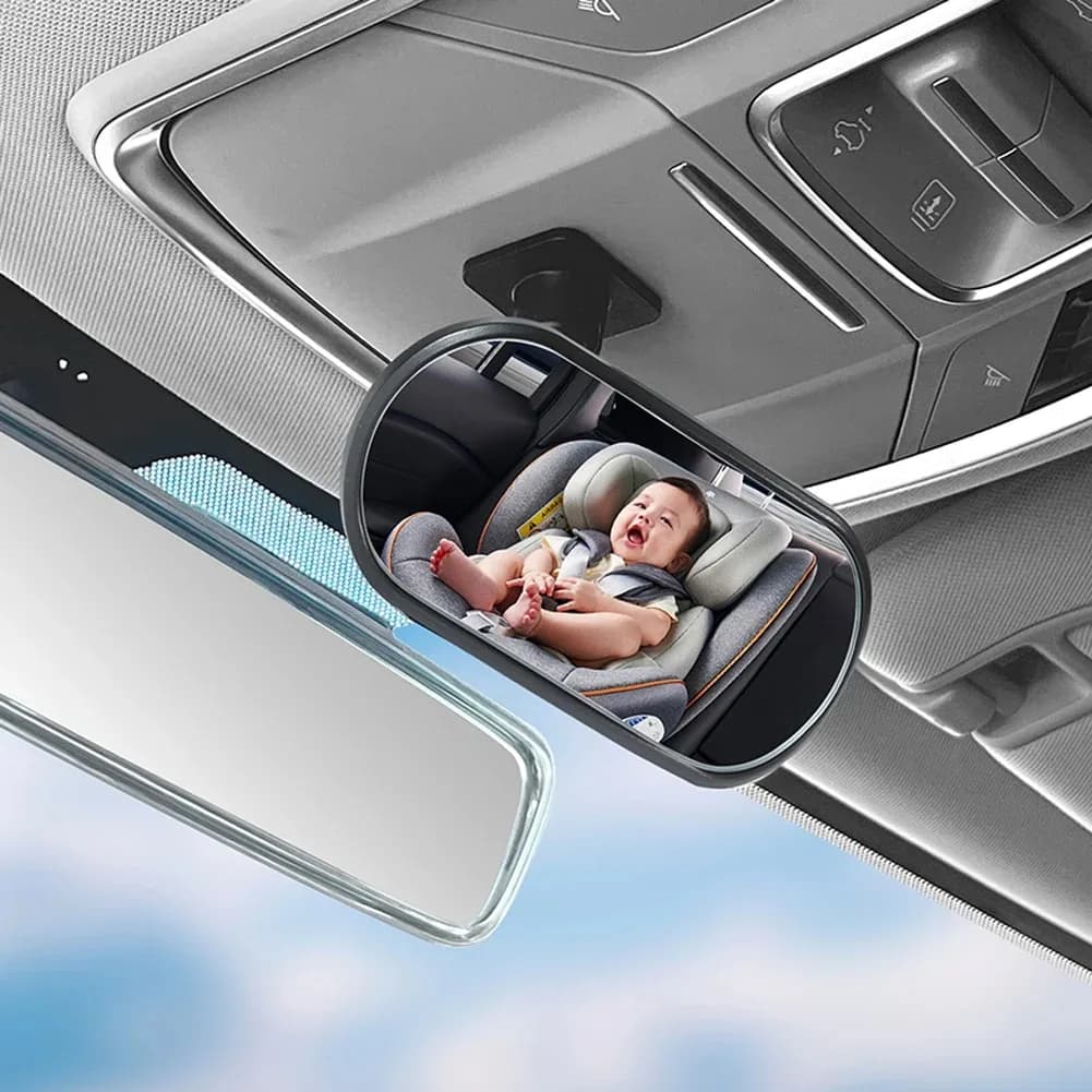 Specchietto retrovisore universale per auto regolabile a 360 gradi Sedile posteriore Baby Monitor Automotore Specchi di osservazione per punti ciechi di sicurezza per bambini