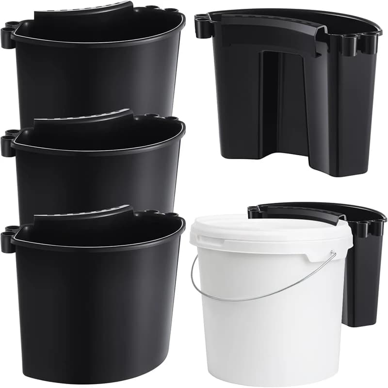Secchio universale Organizzatore Strumenti per dettagli auto Asciugamani Spazzole Guanto Kit di archiviazione facile e veloce Secchio per lavaggio a botte sospeso esterno