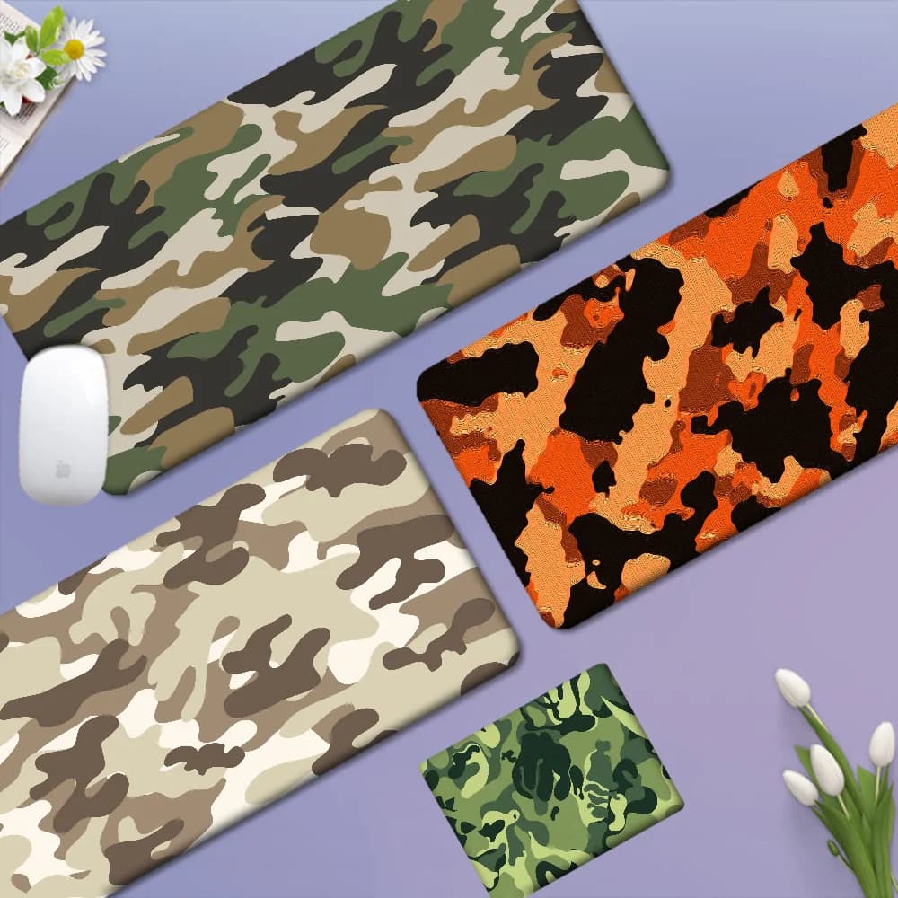Camouflage Extra Large Gaming Laptop Computer Desk Mat Mouse Pad Mouse Mat Notbook Mousepad Gamer