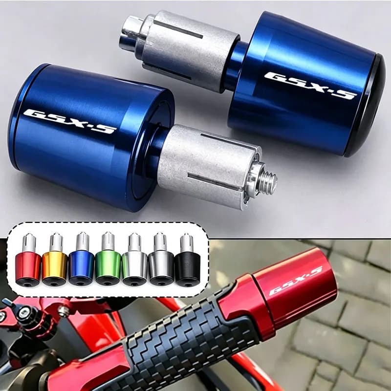 For Suzuki GSX-S GSXS 125 150 750 1000/F/ABS GSX-S125 GSX-S750 GSX-S1000 Motorcycle Handle Bar Ends Weight Handlebar Grips Cap