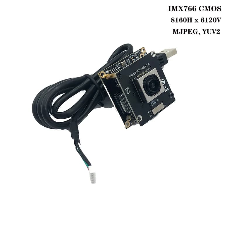 Modulo Fotocamera USB IMX766 50MP con Autofocus, Webcam Industriale per Laptop e PC
