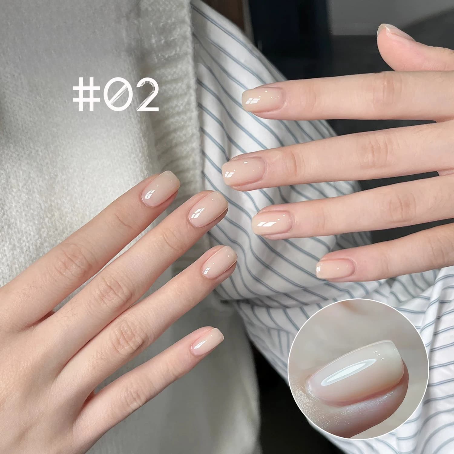 1 pz SHAKA Smalto Semipermanente Gel Effetto Acqua Dudu Bianco Marrone Primavera Estate 2026 Nuovo Temperamento Sbiancante Forniture per Nail Art