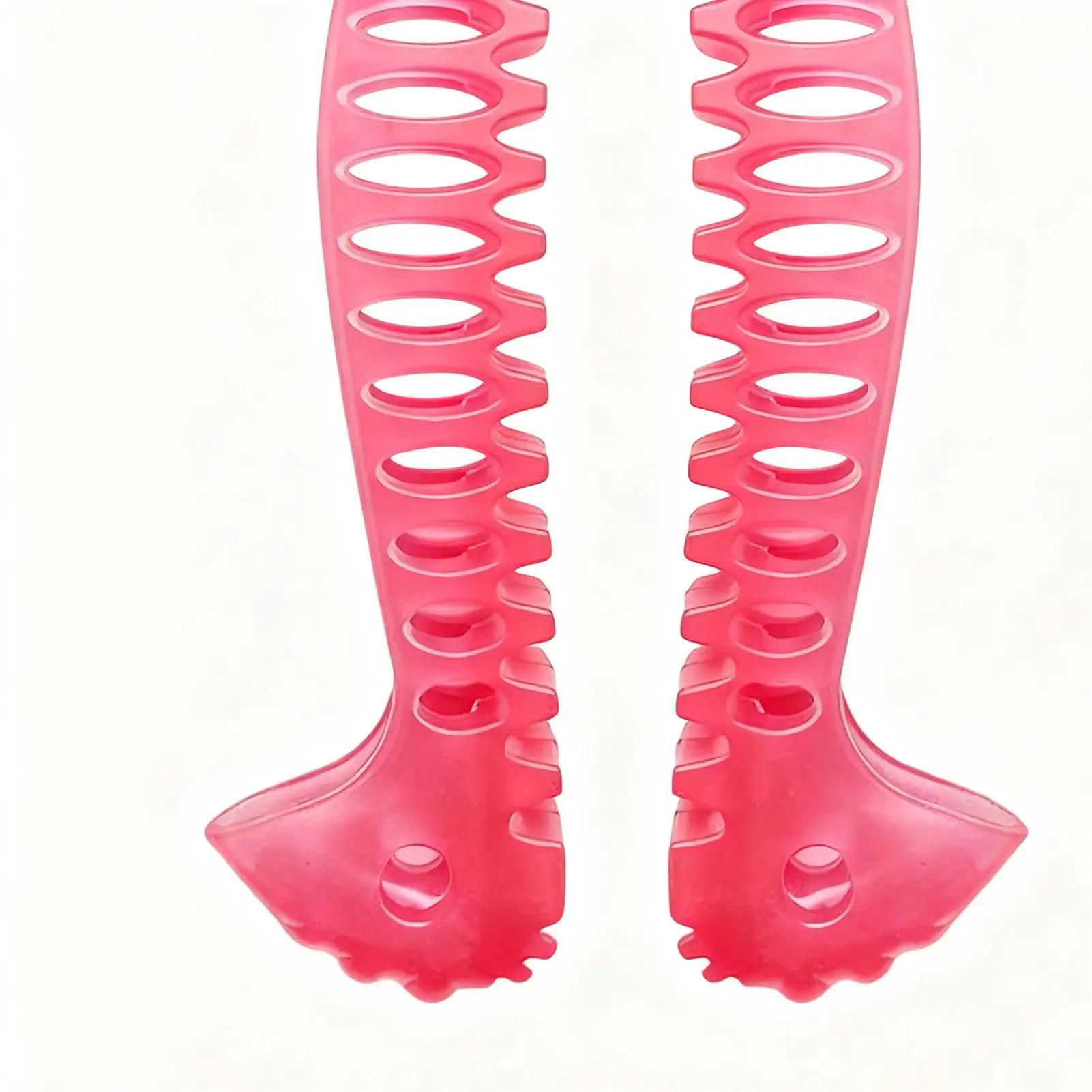Protezioni per pattini da ghiaccio 1 paio di accessori portatili elastici morbidi Protezione per bastoncini da hockey per giovani adulti Addestramento invernale sulla neve quotidiano