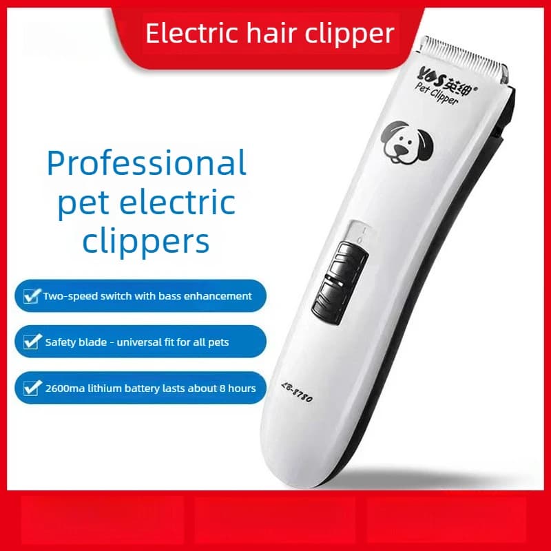 Tosatrice Elettrica per Animali Domestici LB8780, Strumento per Taglio Pelo di Cani, Gatti, Bichon e Teddy