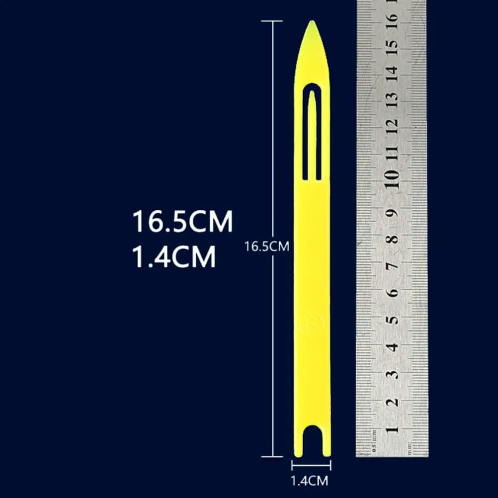 30 Pezzi Utensili per Riparazione Reti da Pesca, Ago Professionale per Riparazione Reti, Navetta in Plastica a Scorrimento Fluido per Manutenzione Attrezzatura da Pesca