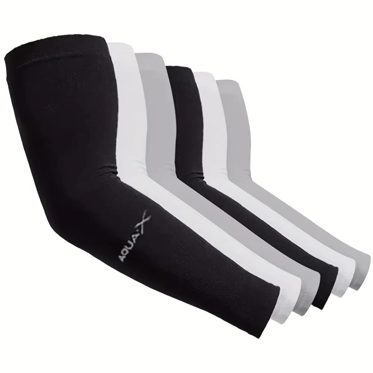 3 Piece Ice Silk Unisex Sleeves for Summer Solar Protection Outdoor Cycling UV Protection Cooling Men's Women's Gloves