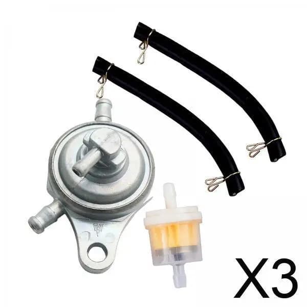 Interruttore della pompa della valvola in lega di alluminio del rubinetto dell'olio combustibile in linea per 50CC 125CC 150CC GY6 Dirt Bike Scooter Accessori del serbatoio del gas