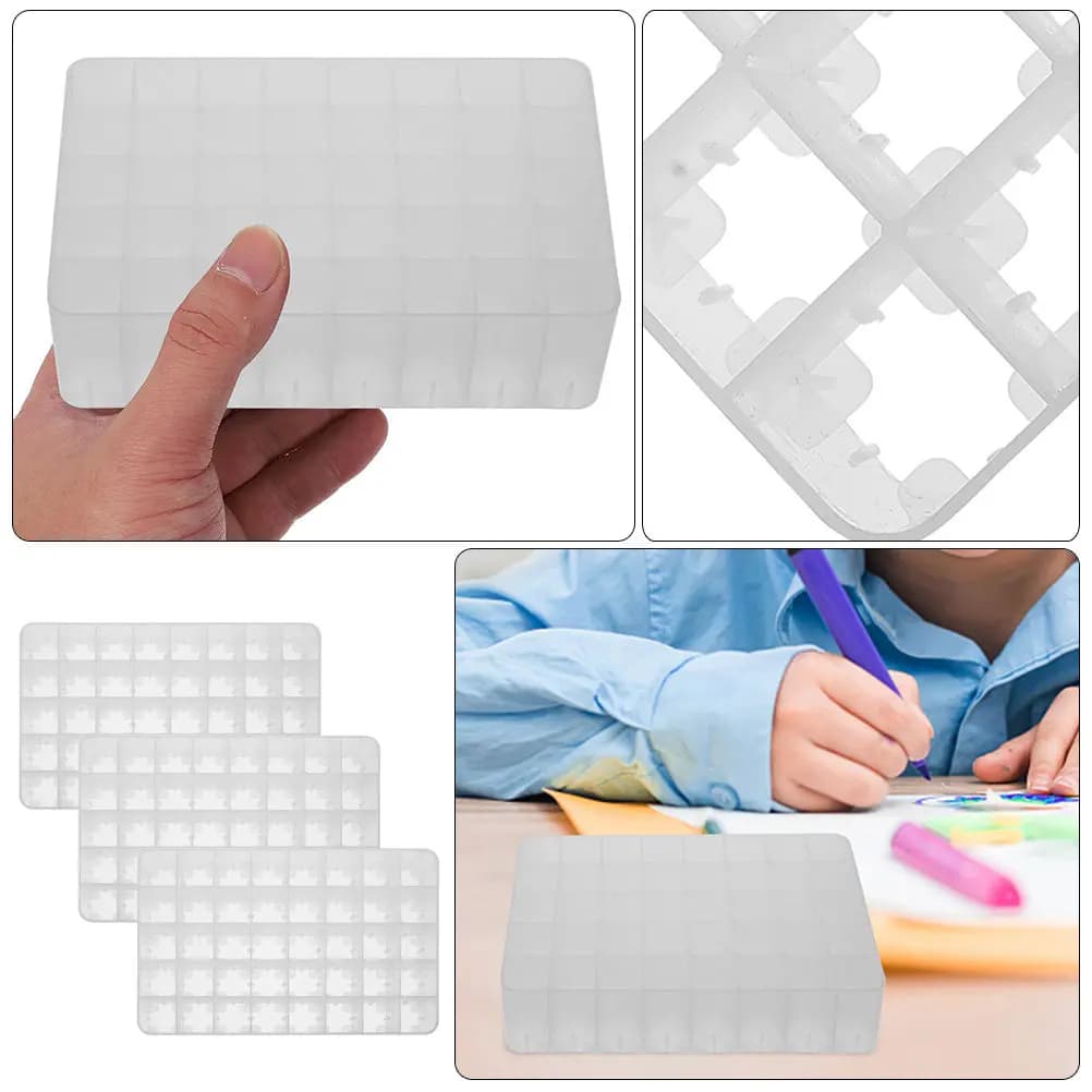 Portapenne portatile per riporre pennarelli, 3 pezzi, supporto per penne, organizer da scrivania decorativo multifunzionale per la scuola e l'ufficio