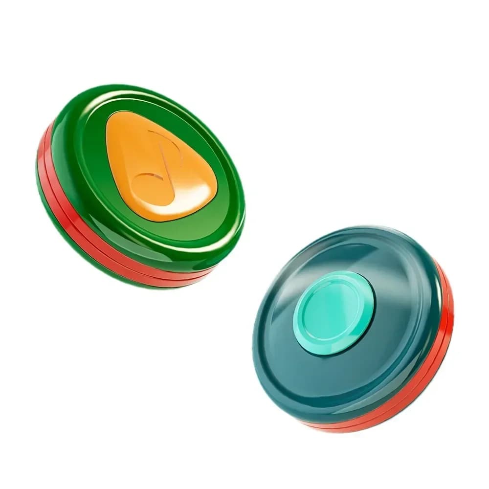 Fidget Spinner Magnetico Push Coin Clicker Haptic Push Card Slider Fidget EDC Riduzione dello stress Giocattoli Anti ansia Per i bambini