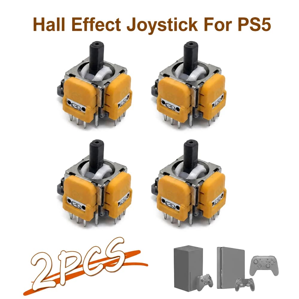 3D Analog Hall Effect Joystick For PS4 PS5 Controller Accessories Replacement Thumb Stick For Playstation 5 Gamepad Repair Parts