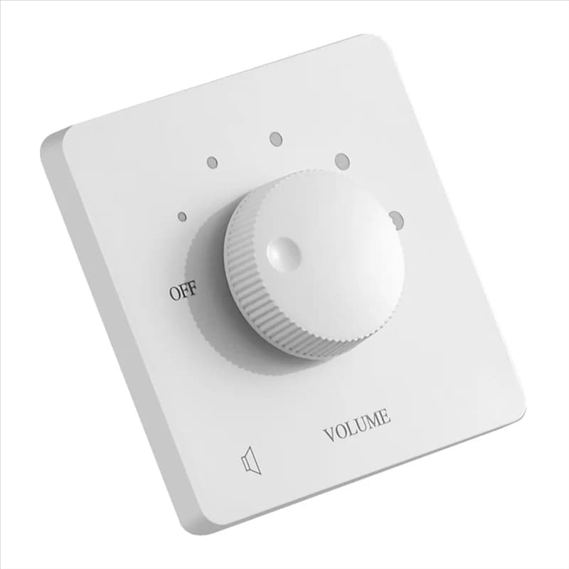 CJSD-Manopola di sintonizzazione 5 marce 50W Controllo volume Controller volume di sicurezza professionale per altoparlanti domestici 50 Bianco