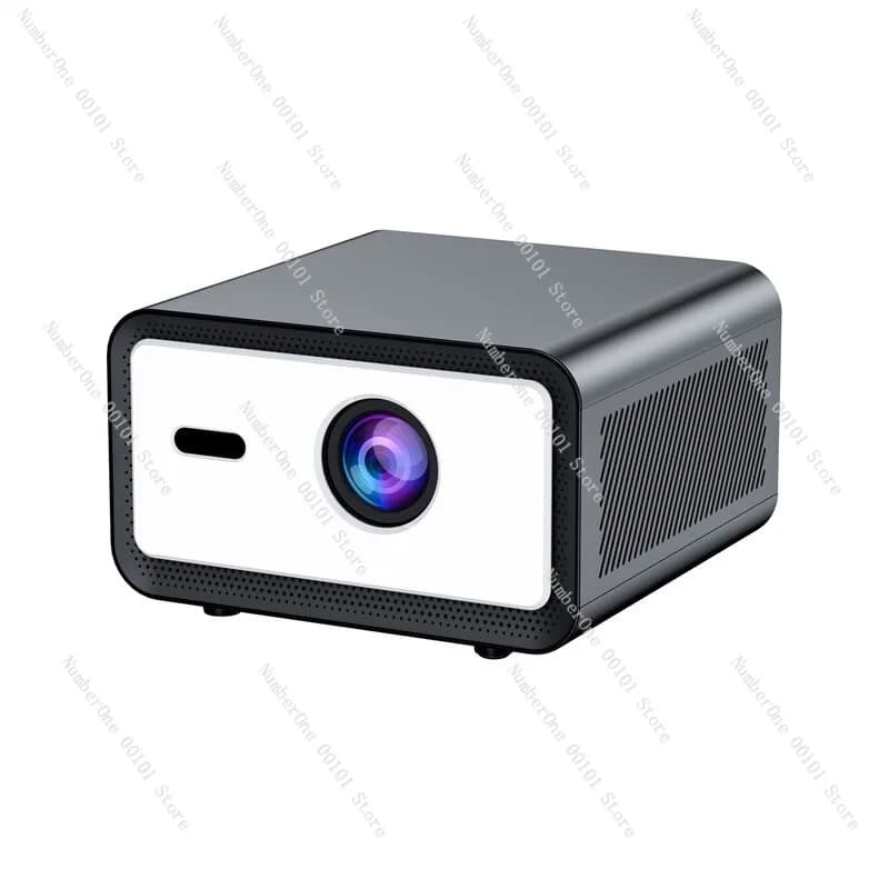Proiettore Smart HD Portatile 1080P, Cinema Domestico con Supporto 4K, Autofocus, Correzione Keystone, Evitamento Ostacoli, Mini Proiettore
