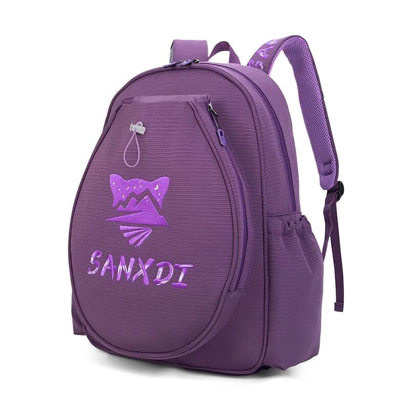 SANXDI backpack for tennis racks, waterproof with separate compartment for dry and bathed, Unisex bag for tennis and Badminton with shoe compartment