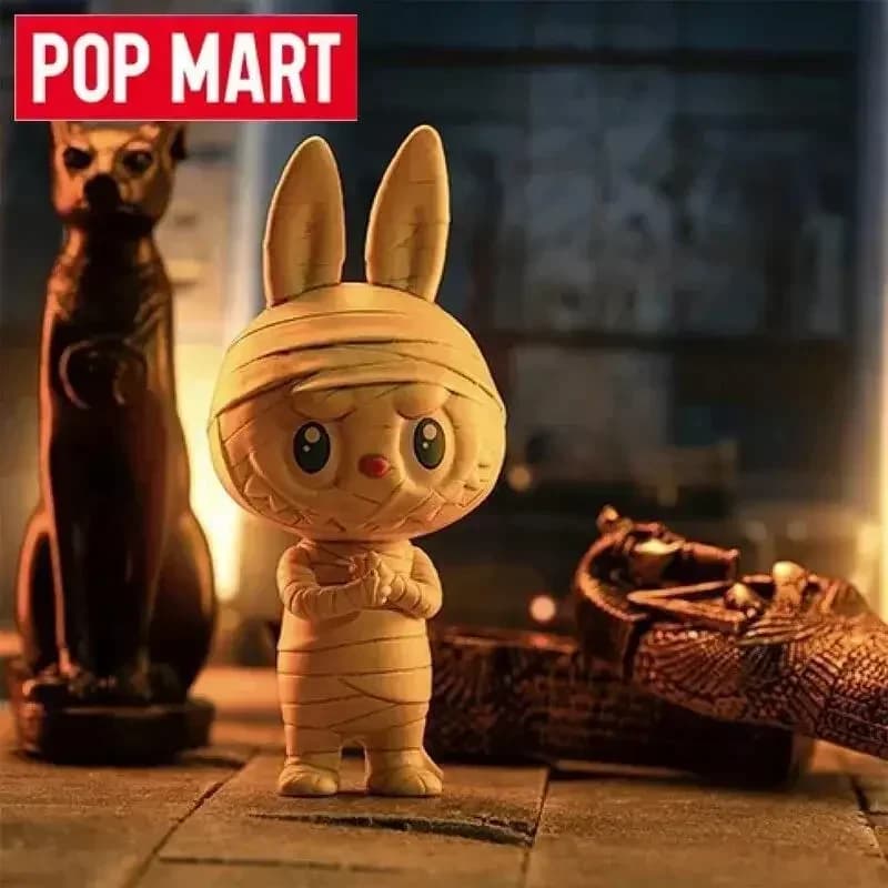 POP MART Labubu Halloween Monster Carnival Series Blind Box Anime Figure Surprise Mystery Box Giocattoli Carini Ornamenti Statuette Bambola