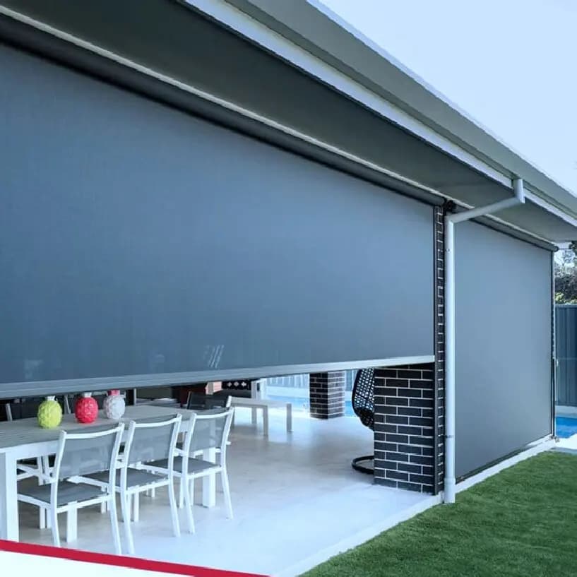 Tende antivento da esterno. Parasole impermeabili. Per balcone del patio. Schermo privacy con protezione UV. Installazione semplice. Durevole.