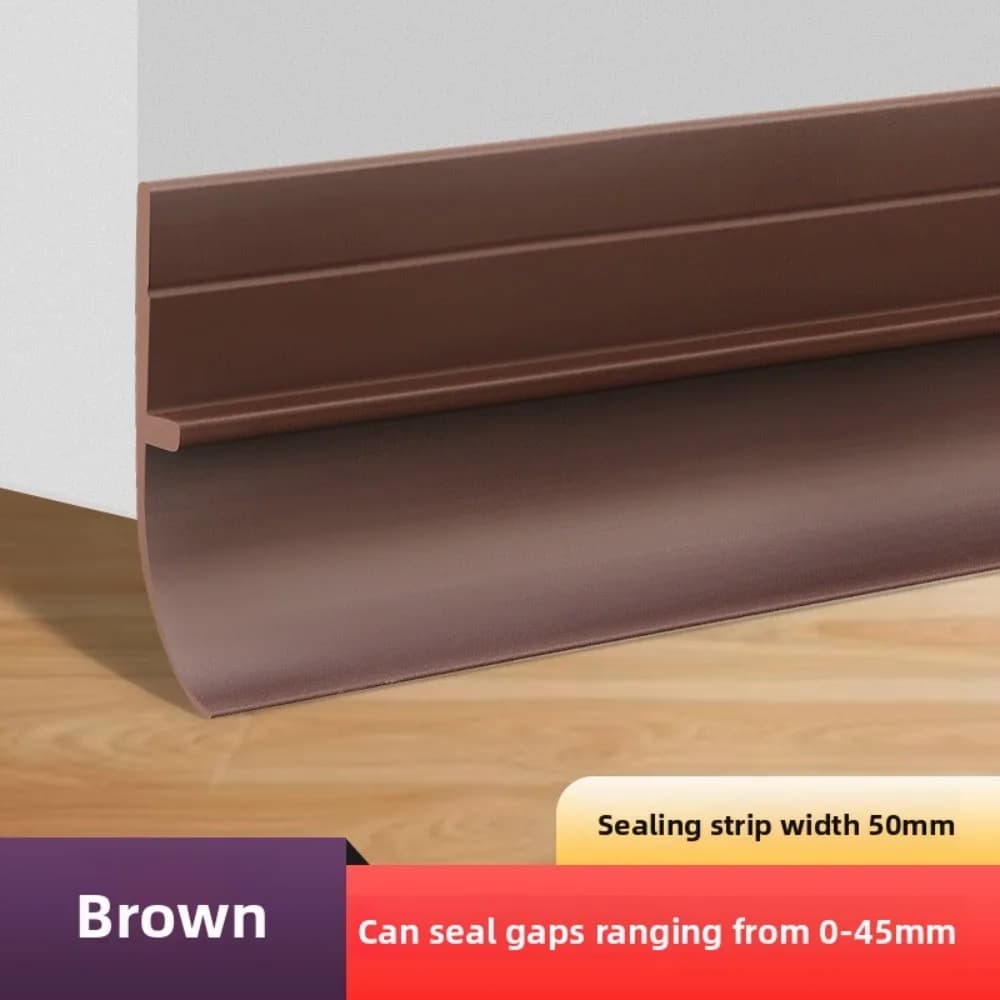 Professional Noise Reduction Door Draft Stopper Insect Prevention Silicone Weather Stripping 100cm Thickened Blocker Living Room