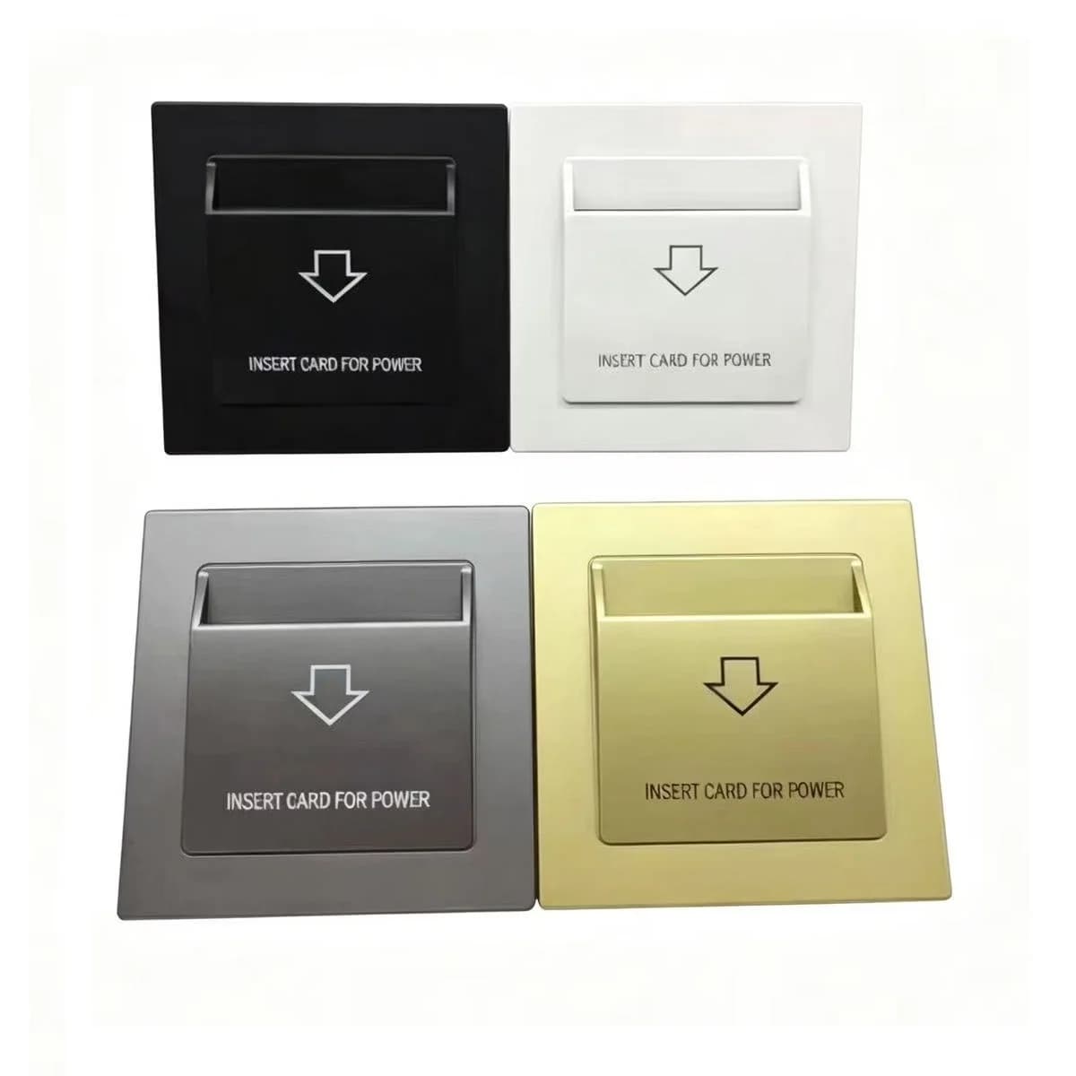 40A Hotel RFID Power Switch 110V 220V Energy Saving Key Card Switch Support 125KHz 13.56MHz M1 EM T5577 Card Holder
