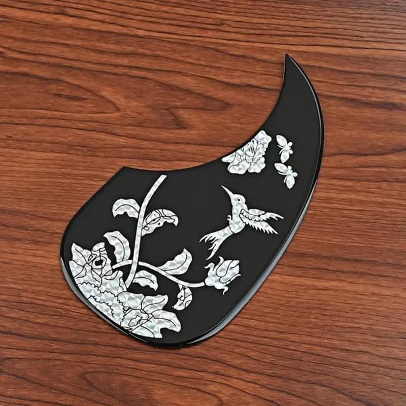 1pc Acoustic Guitar Pick Guard Sticker Guitar Pickguard Anti-scratch Blank Sheet