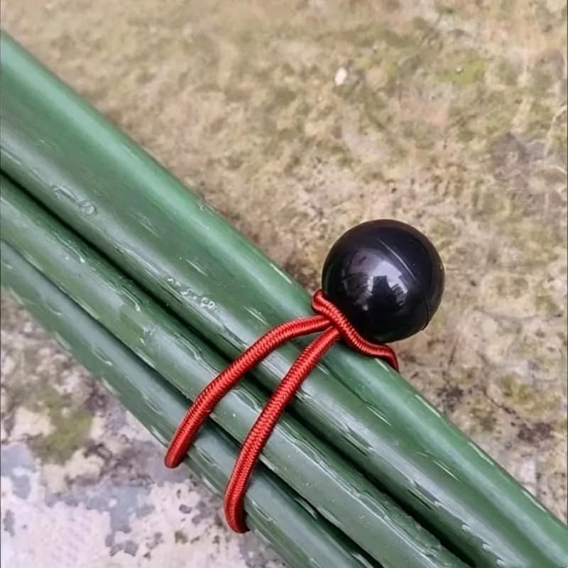 8 pcs 20cm Camping Elastic Tie Downs, Camping Tent Tie Down, Strong Stretch Tension, Wear Resistant Durable