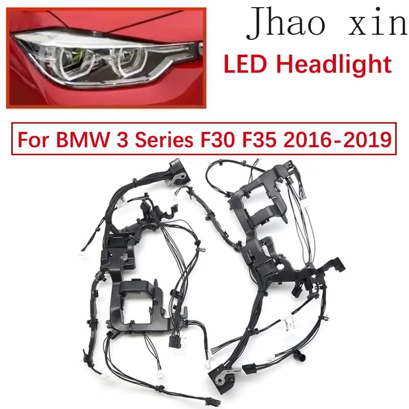 Internal Wiring Harness Plug Circuit Assembly Connector Suitable For BMW 3 Series F35 Car Headlight Wiring Harness 2016-2019 LED