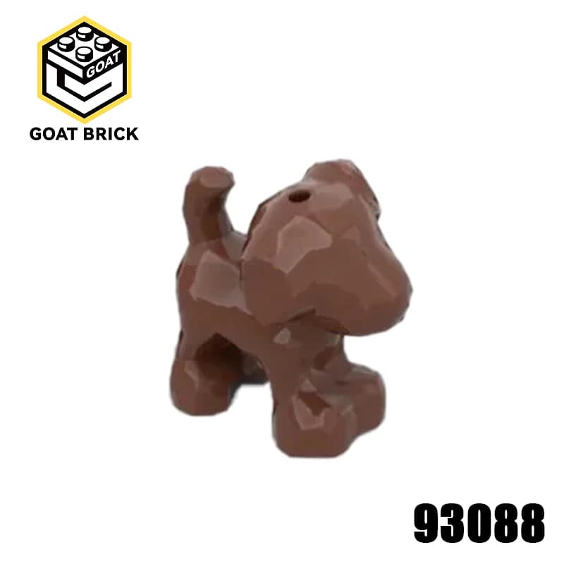 1Pc MOC Parti 93088 Cane Compatibile Mattoni FAI DA TE Assemblare Building Blocks Particelle Kid Puzzle Cervello Giocattolo Regalo