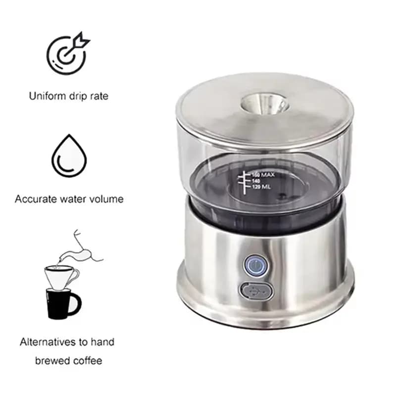 Portable USB Charging Mini Automatic Coffee Machine Compact Travel Coffee Maker Outdoor Travel Coffee Maker