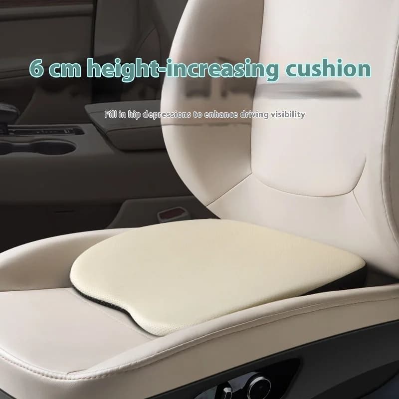 Cuscino booster a cuneo ergonomico per auto Memory Foam Migliora la visione di guida Accessori per seggiolino auto Cuscino booster per conducente traspirante