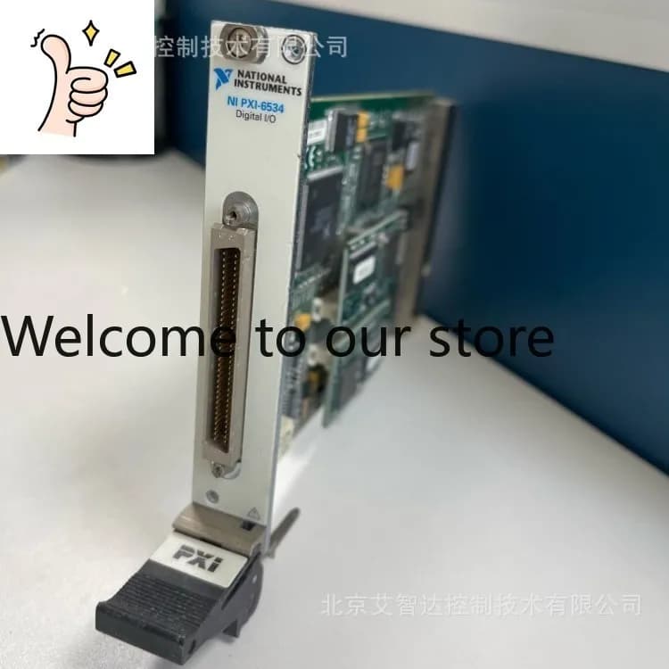 NI PXI-6534 Capture Card, Original And Genuine, New In Quality And Normal Function.