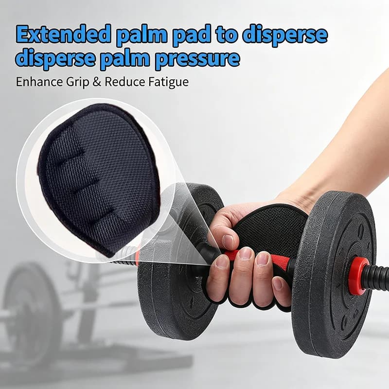 Sports Gloves Lifting Weights Mittens for Gym Training Weights Fitness Gloves Men's Bodybuilding Gloves JZST01