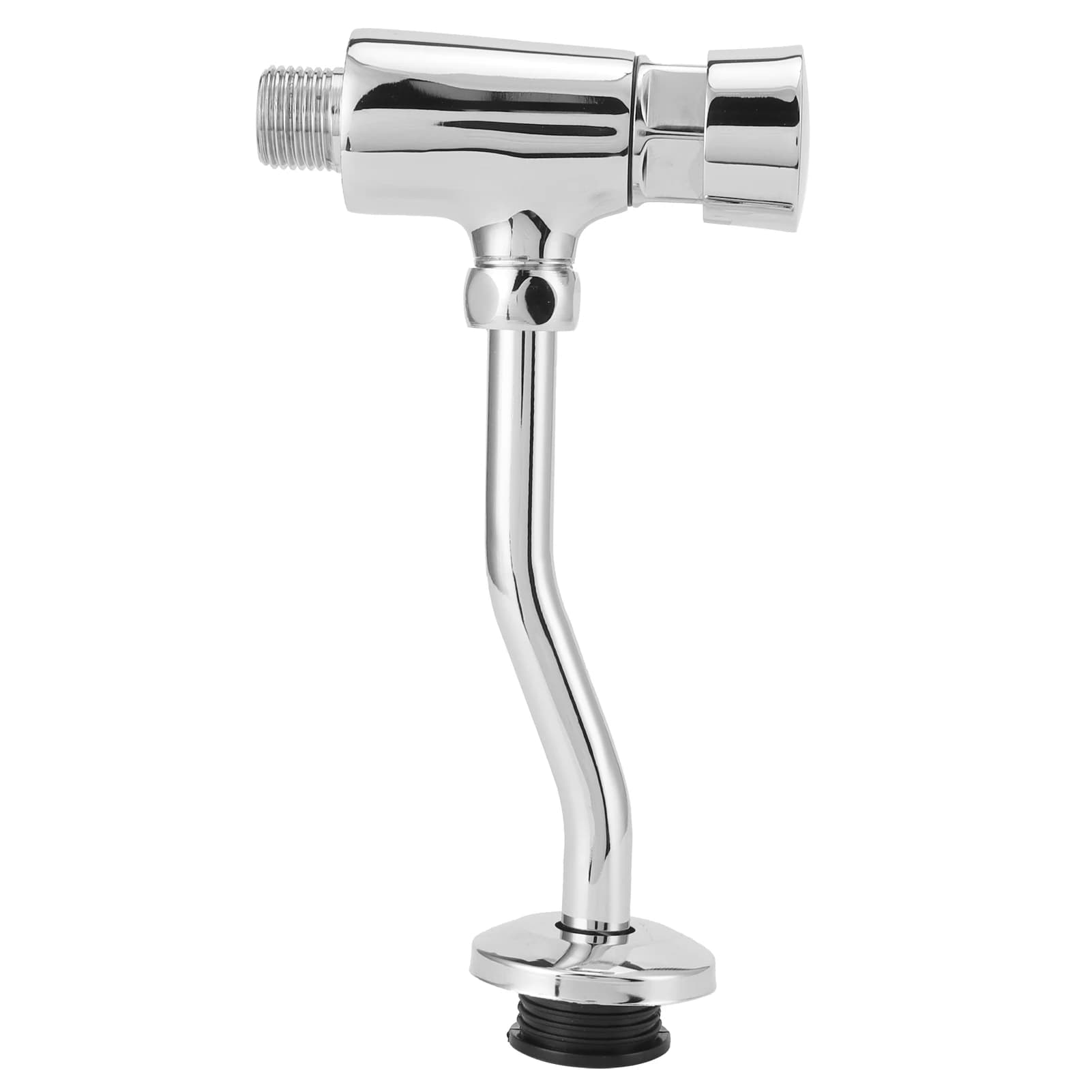 Set Valvola di Scarico G1/2 per Orinatoio, Montaggio a Parete, Strumento di Scarico Manuale a Pressione per Bagno, Valvola di Scarico Manuale per WC